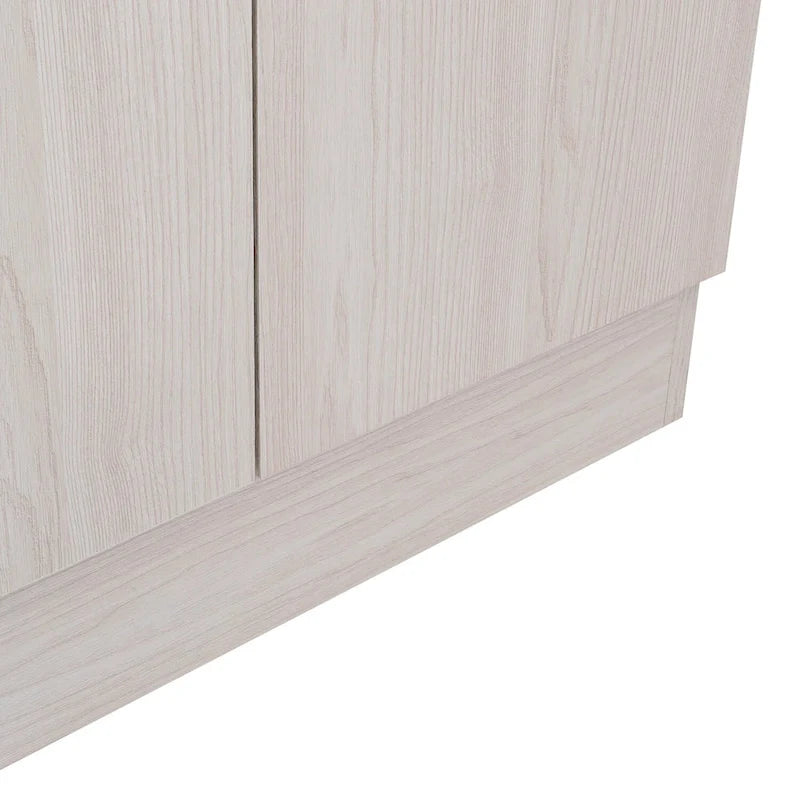 Garde-manger et armoire de rangement étroits de 71 pouces – Gris clair, design peu encombrant