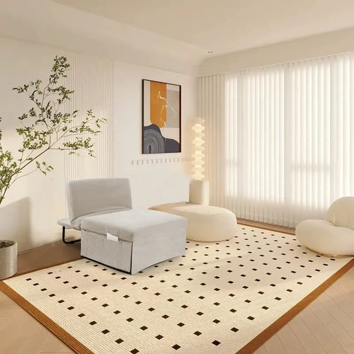 Fauteuil lounge convertible 4-en-1 en velours côtelé – Canapé-lit pliable avec dossier réglable