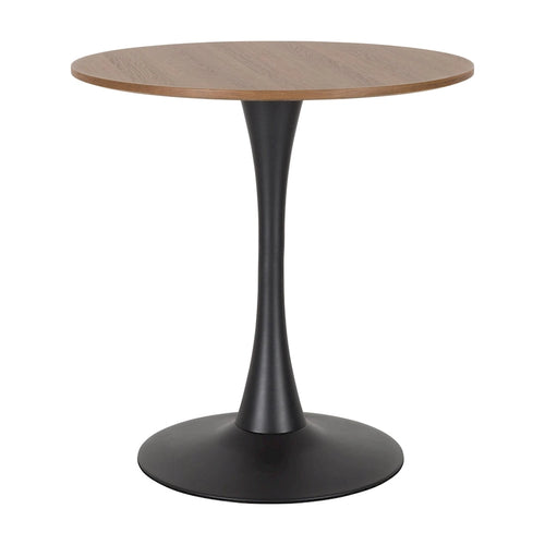 Table de bistrot ronde de 28 po imitation marbre avec base sur pied