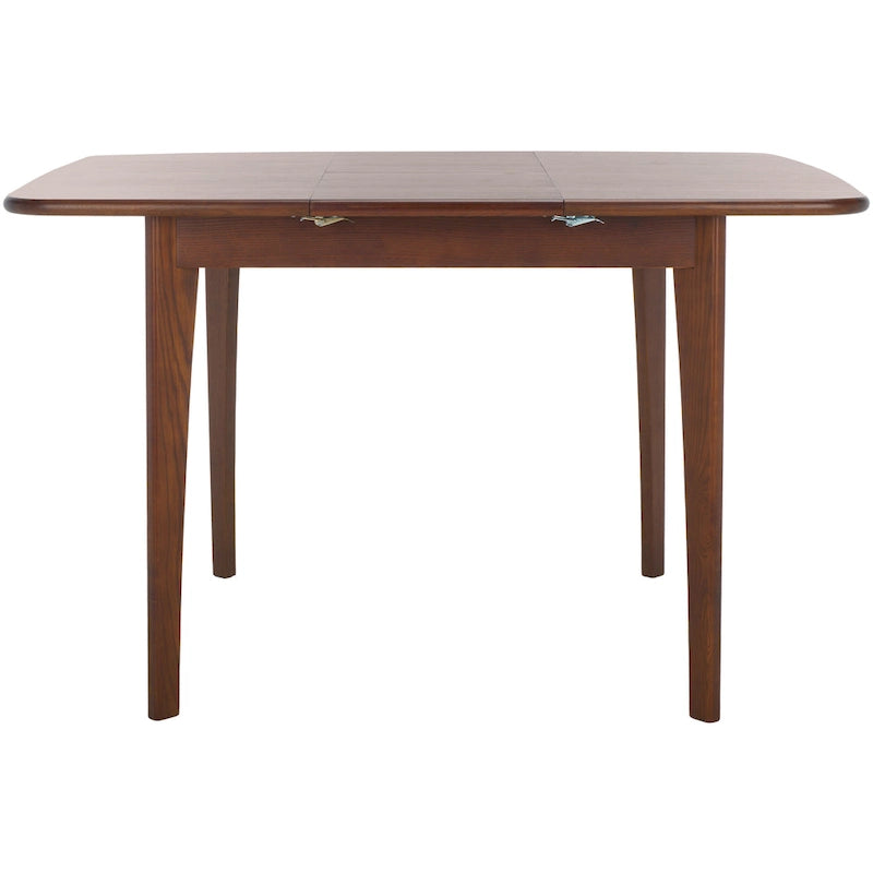 Table à manger extensible – Chêne et bois d'ingénierie, 4 à 6 places, pieds compensés