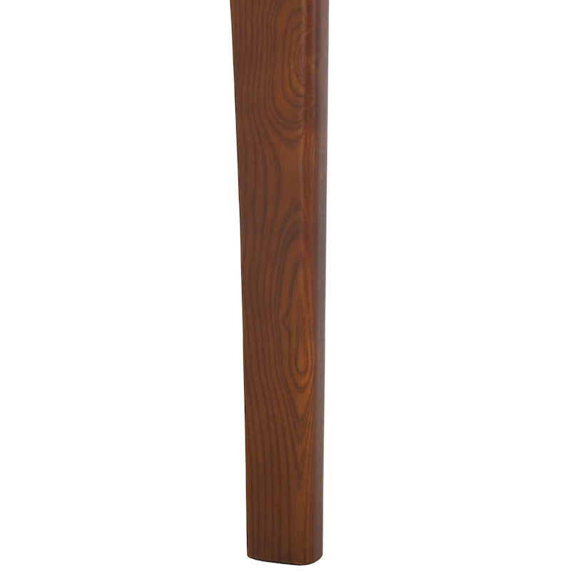 Table à manger extensible – Chêne et bois d'ingénierie, 4 à 6 places, pieds compensés