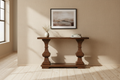 Oak Plank Sofa Table – 室内场景